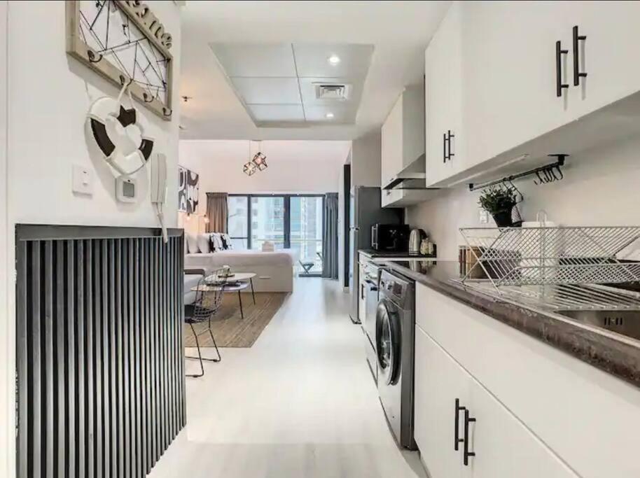 Luxury Modern Studio In Jlt With Amazing View & Rooftop Pool - Sleeps 3 迪拜 外观 照片
