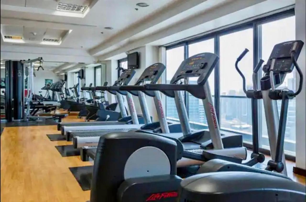 Luxury Modern Studio In Jlt With Amazing View & Rooftop Pool - Sleeps 3 迪拜 外观 照片
